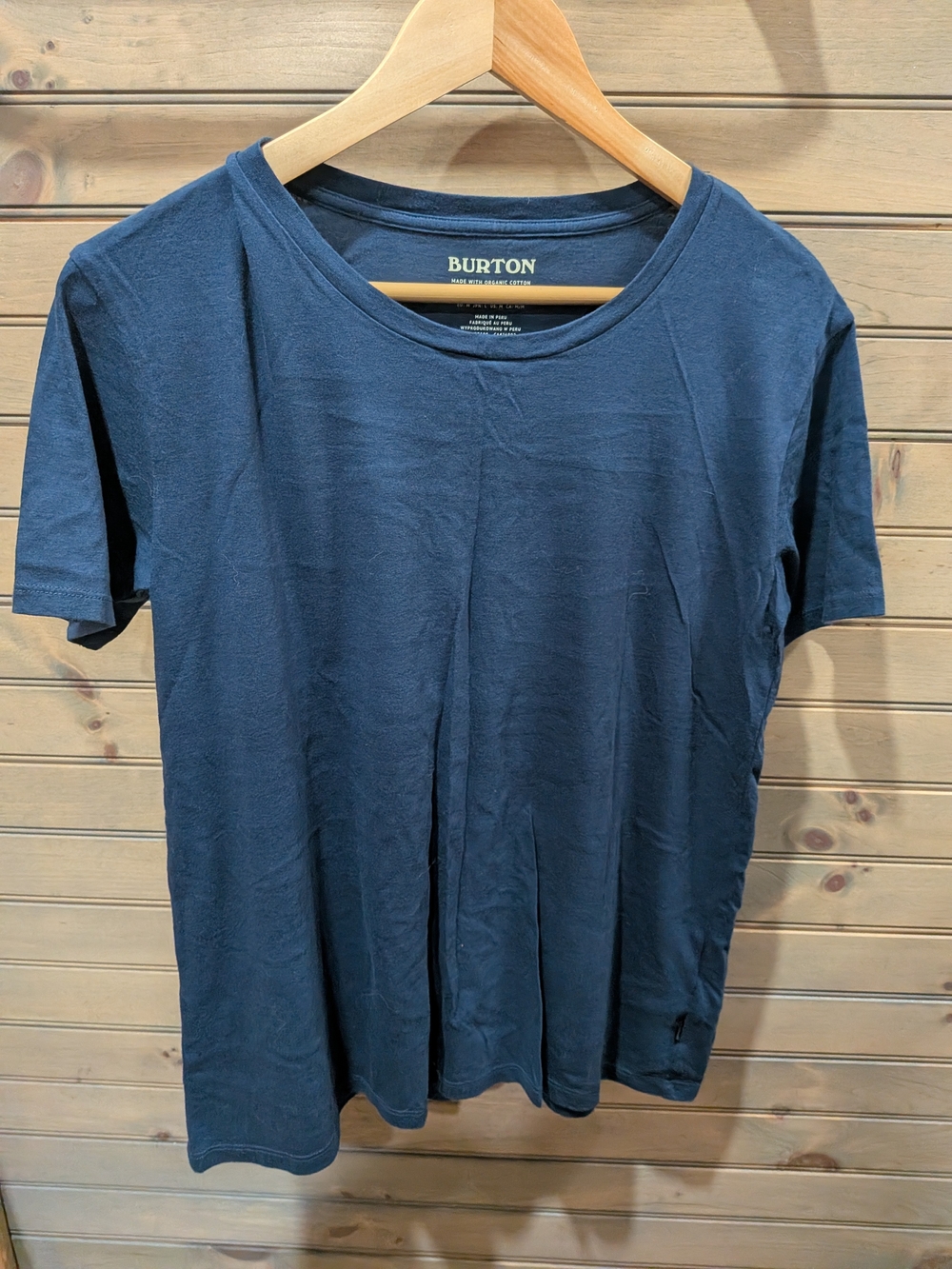 Burton Men's Navy Crew Neck T-Shirt